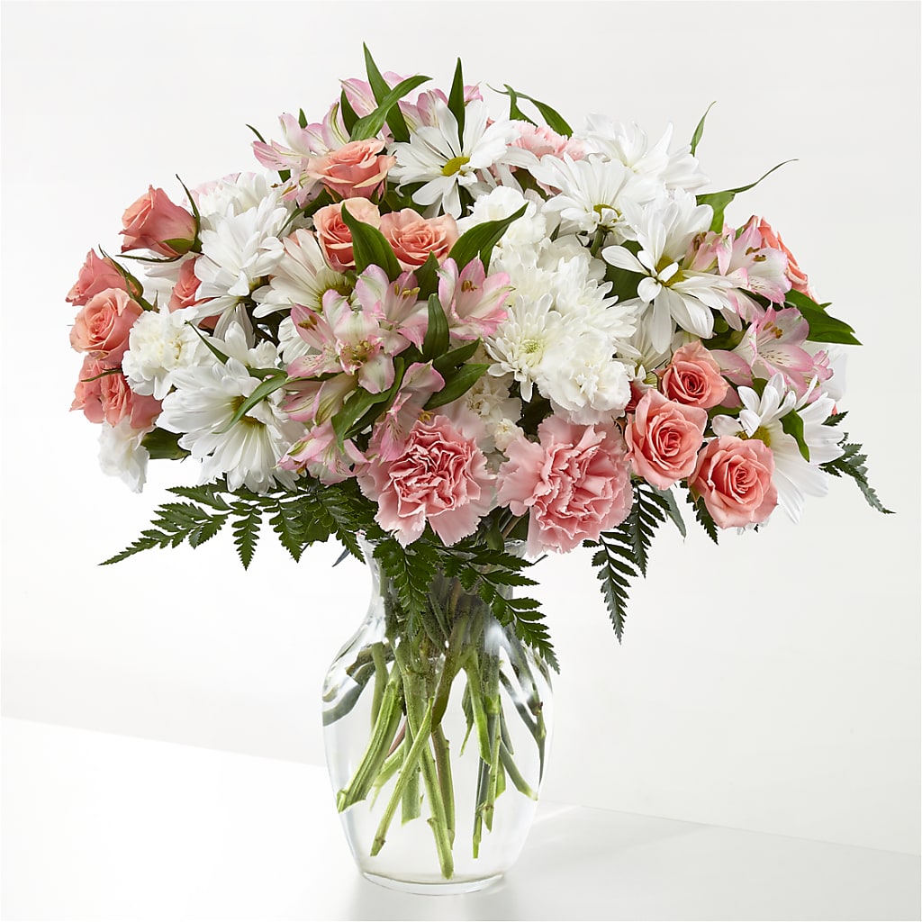 Blush Crush Bouquet – CAMPBELL ROSES & PLANTS LTD CO, Fort Campbell KY