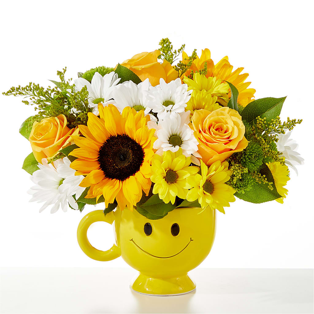 Be Happy Bouquet – CAMPBELL ROSES & PLANTS LTD CO, Fort Campbell KY