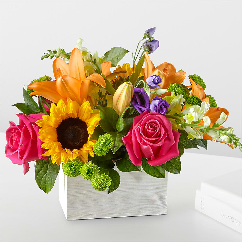 Best Day Box Bouquet – CAMPBELL ROSES & PLANTS LTD CO, Fort Campbell KY