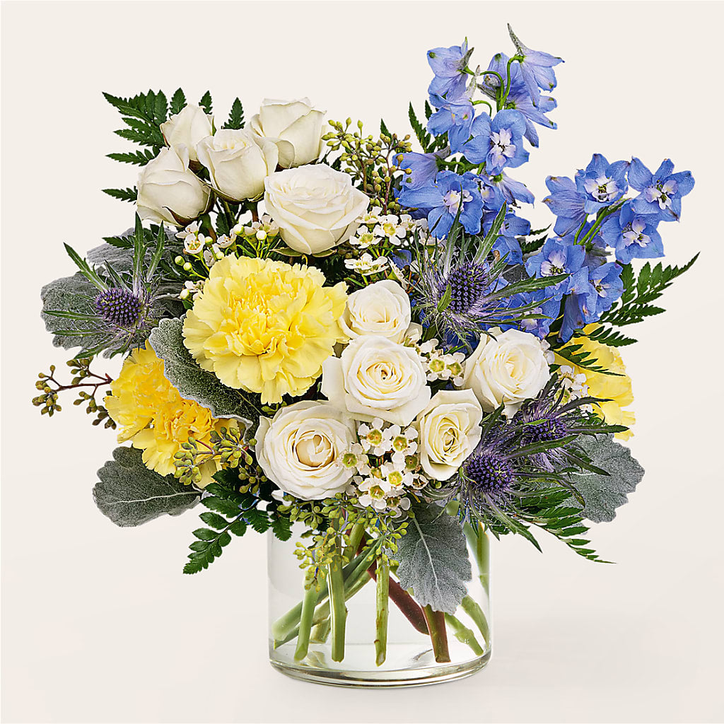 Lemon Sorbet Bouquet – CAMPBELL ROSES & PLANTS LTD CO, Fort Campbell KY