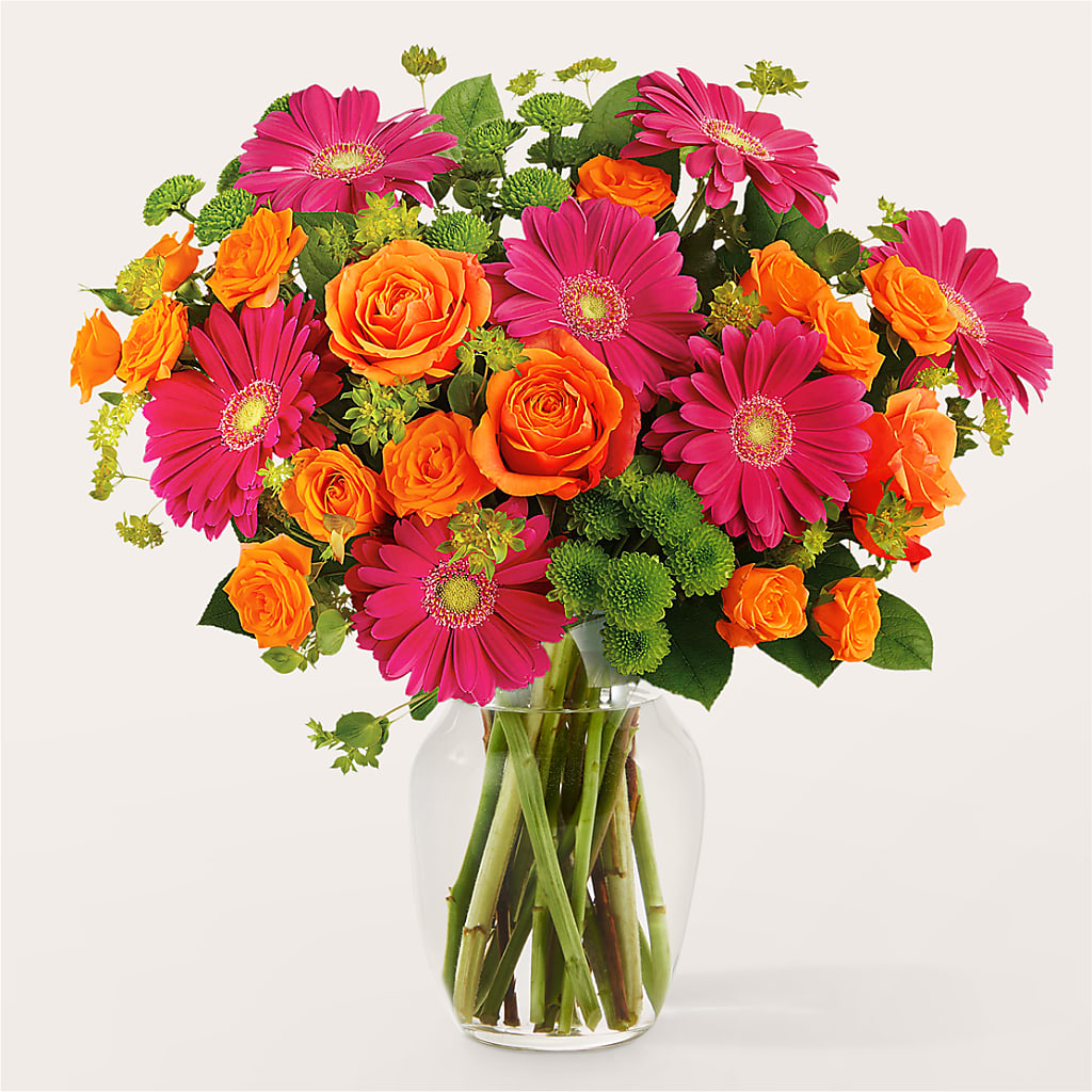 Zest for Life Bouquet – CAMPBELL ROSES & PLANTS LTD CO, Fort Campbell KY