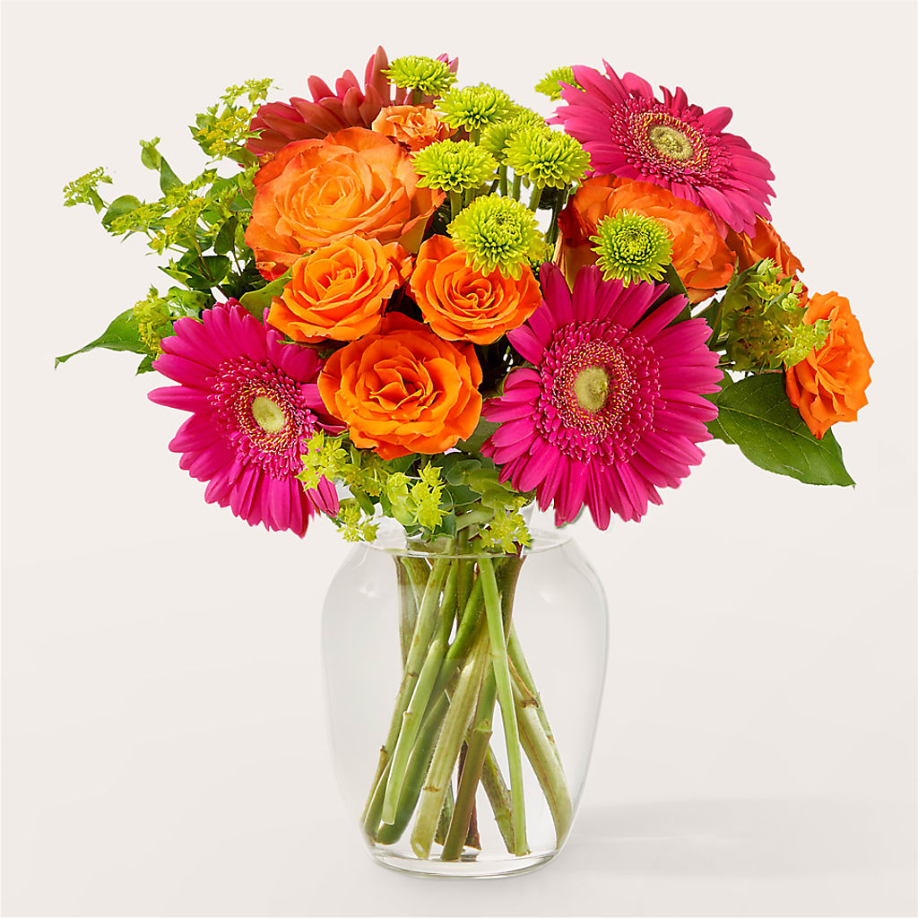 Zest for Life Bouquet – CAMPBELL ROSES & PLANTS LTD CO, Fort Campbell KY