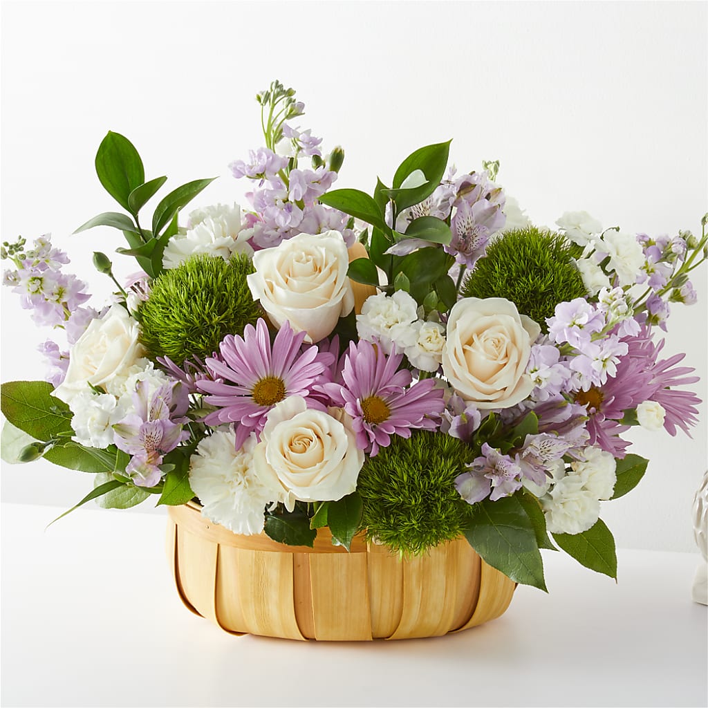Peace & Love Basket – CAMPBELL ROSES & PLANTS LTD CO, Fort Campbell KY