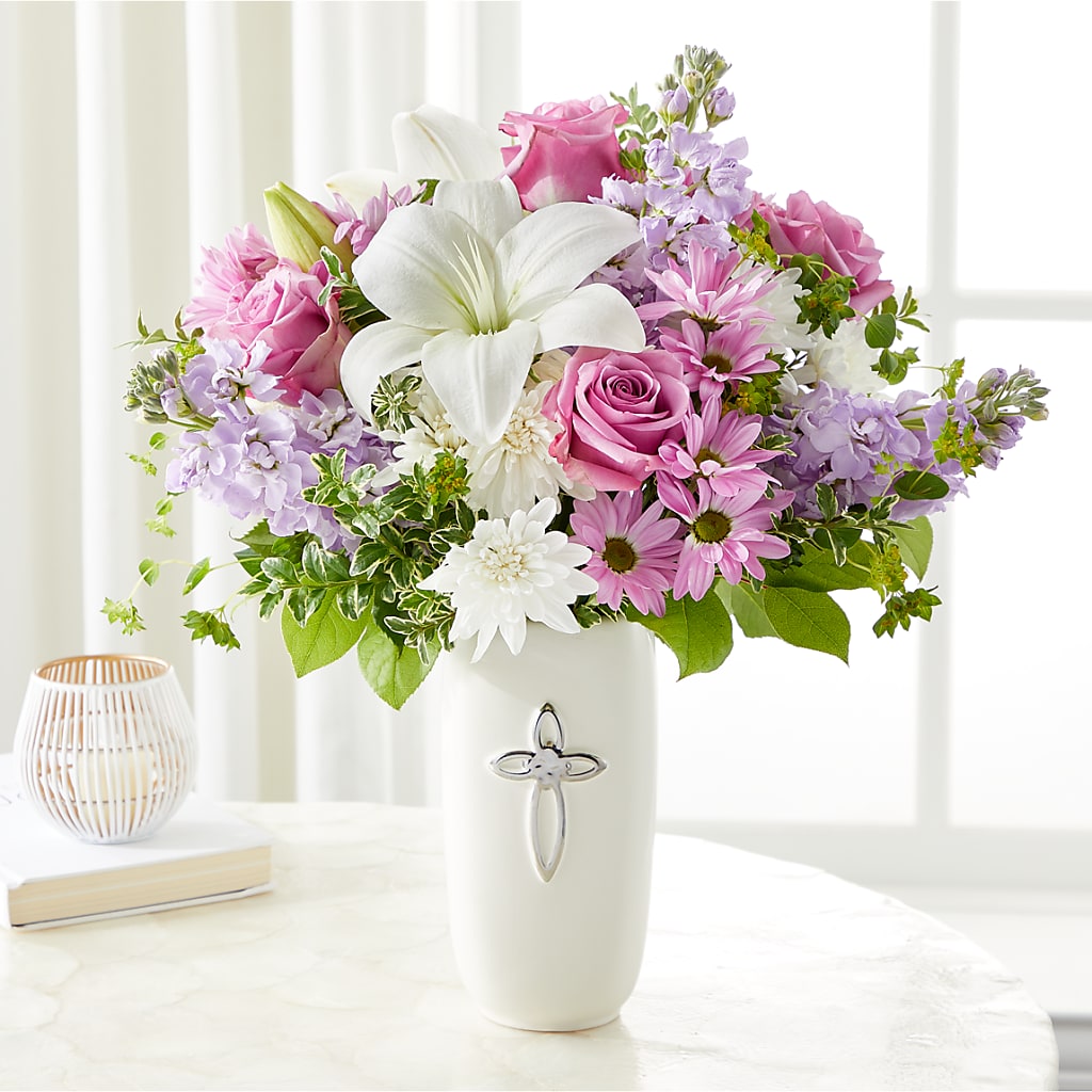 Sacred Space Bouquet – CAMPBELL ROSES & PLANTS LTD CO, Fort Campbell KY