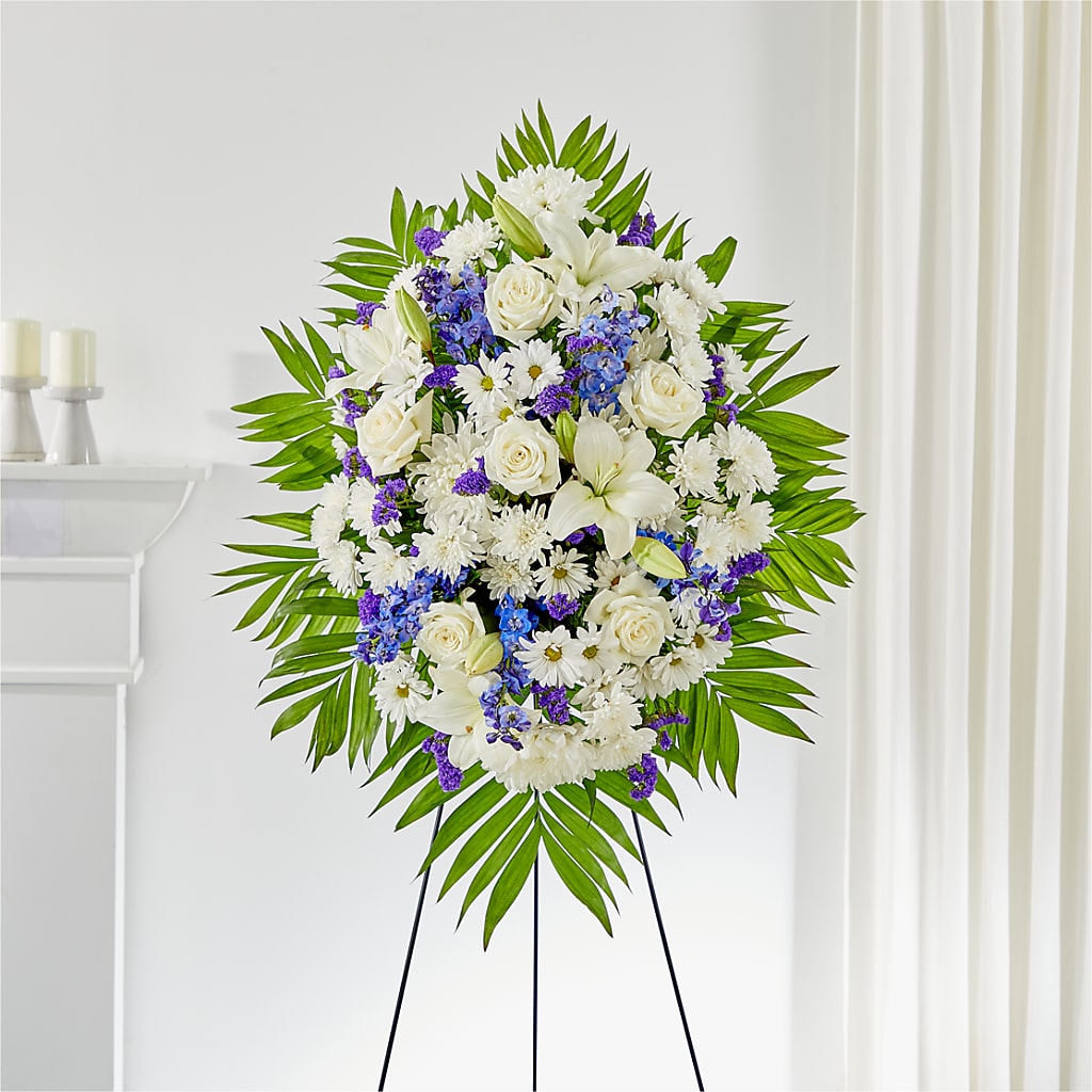 At Rest Standing Spray – CAMPBELL ROSES & PLANTS LTD CO, Fort Campbell KY