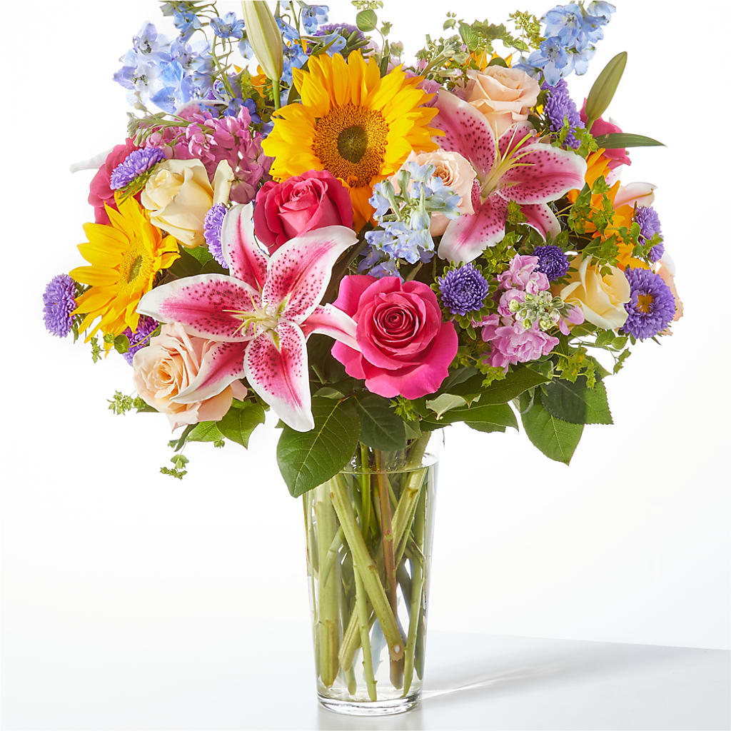 Dreamy Meadows Bouquet – CAMPBELL ROSES & PLANTS LTD CO, Fort Campbell KY