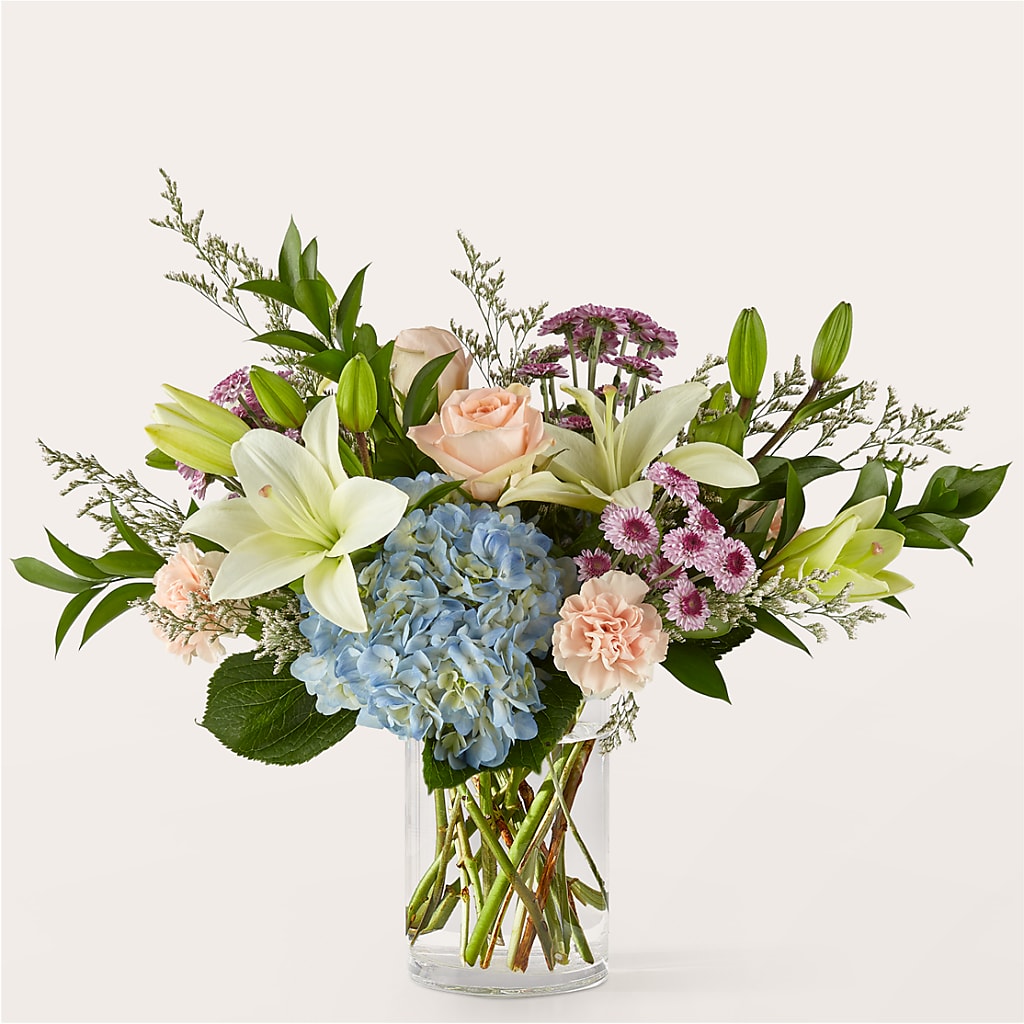 Slow Mornings Bouquet – CAMPBELL ROSES & PLANTS LTD CO, Fort Campbell KY