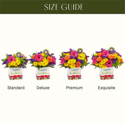 Birthday Brights Bouquet – CAMPBELL ROSES & PLANTS LTD CO, Fort Campbell KY