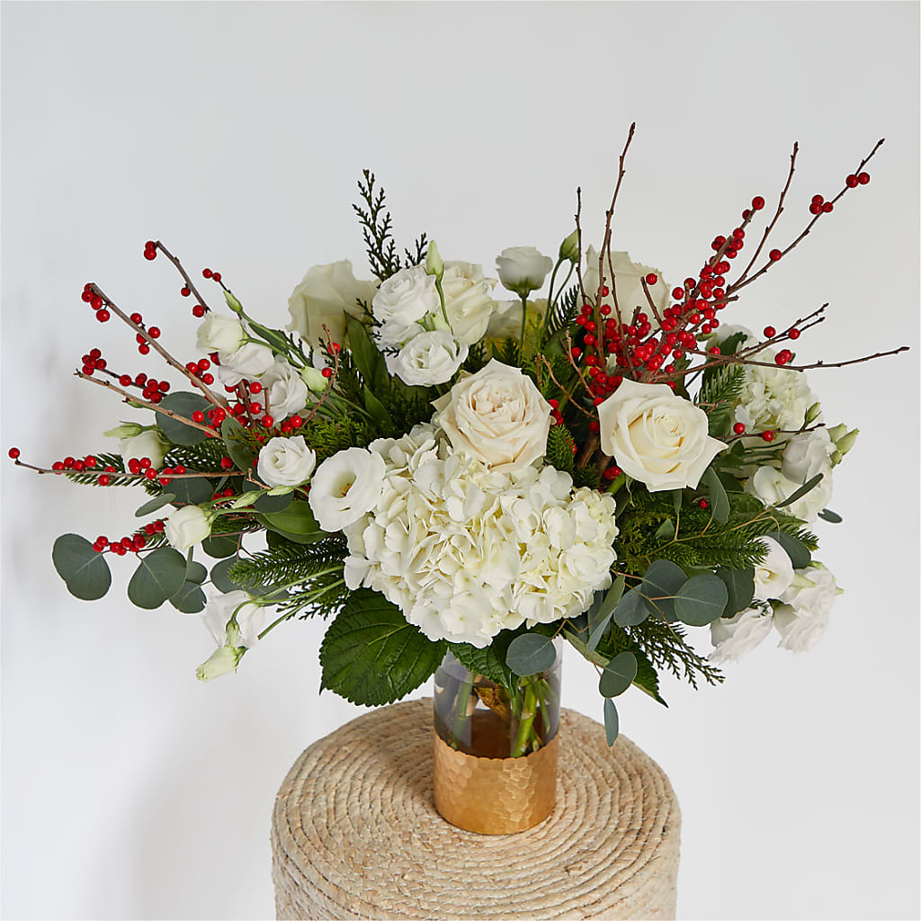 Frosted Windows Bouquet – CAMPBELL ROSES & PLANTS LTD CO, Fort Campbell KY