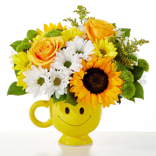 Be Happy Bouquet – CAMPBELL ROSES & PLANTS LTD CO, Fort Campbell KY