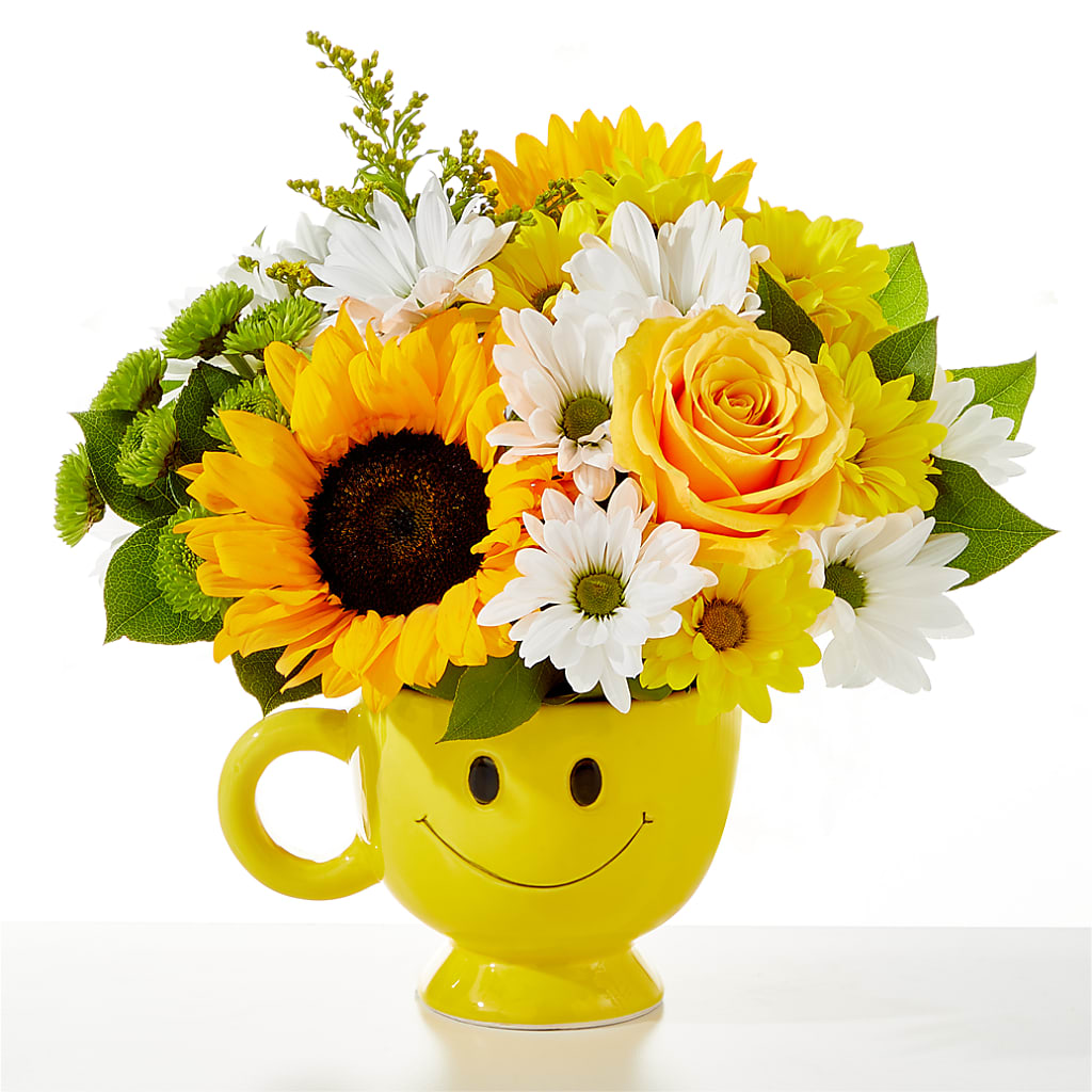 Be Happy Bouquet – CAMPBELL ROSES & PLANTS LTD CO, Fort Campbell KY