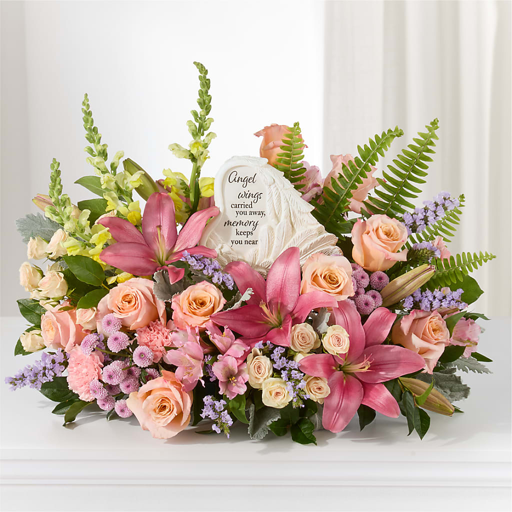 Gentle Light Arrangement – CAMPBELL ROSES & PLANTS LTD CO, Fort Campbell KY