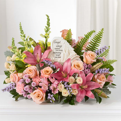 Gentle Light Arrangement – CAMPBELL ROSES & PLANTS LTD CO, Fort Campbell KY