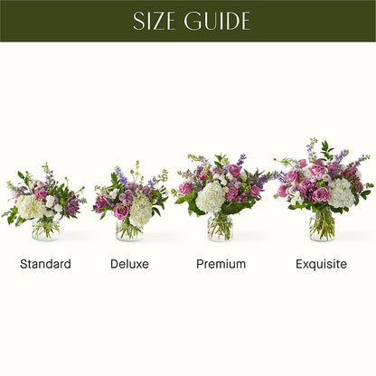 Violet Caress Bouquet – CAMPBELL ROSES & PLANTS LTD CO, Fort Campbell KY