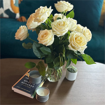 Long Stem Yellow Rose Bouquet – CAMPBELL ROSES & PLANTS LTD CO, Fort Campbell KY