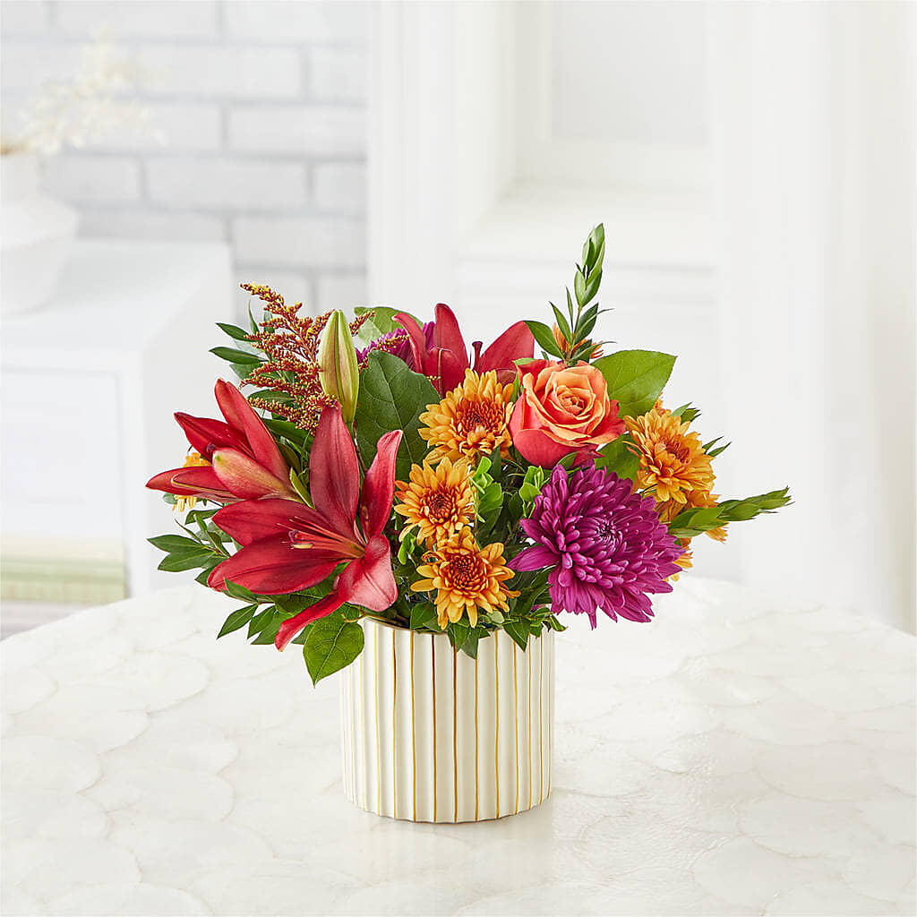 Burgundy Landscape Bouquet – CAMPBELL ROSES & PLANTS LTD CO, Fort Campbell KY
