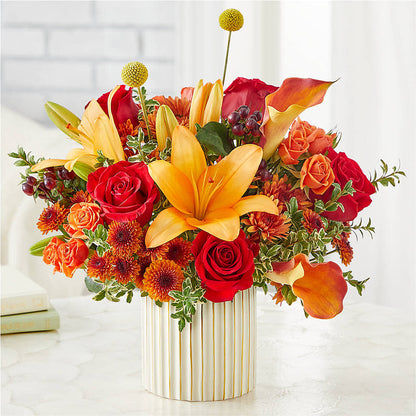 Scarlet Skies Bouquet – CAMPBELL ROSES & PLANTS LTD CO, Fort Campbell KY