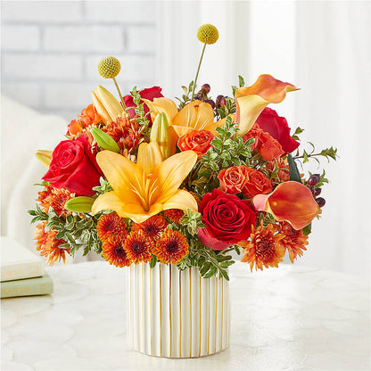 Scarlet Skies Bouquet – CAMPBELL ROSES & PLANTS LTD CO, Fort Campbell KY