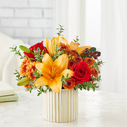 Scarlet Skies Bouquet – CAMPBELL ROSES & PLANTS LTD CO, Fort Campbell KY