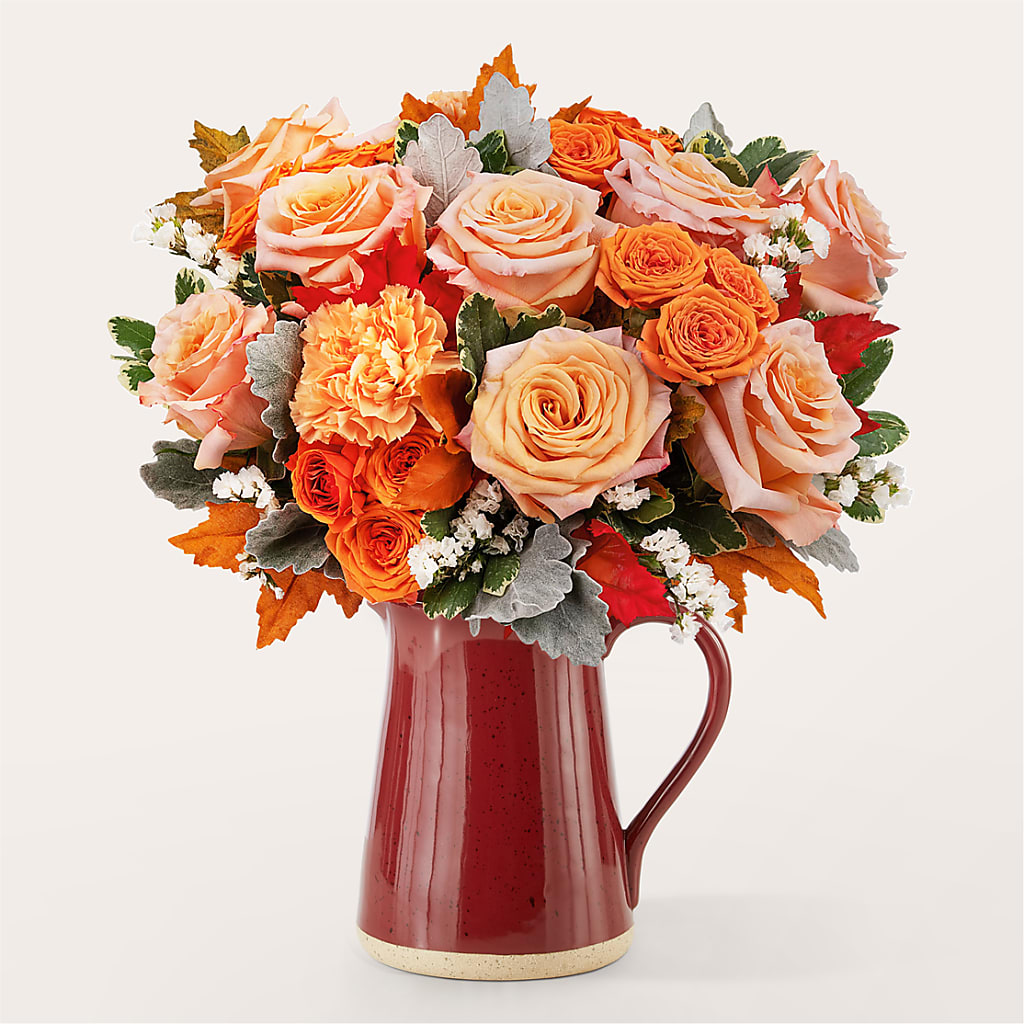 Pumpkin Pie Bouquet – CAMPBELL ROSES & PLANTS LTD CO, Fort Campbell KY