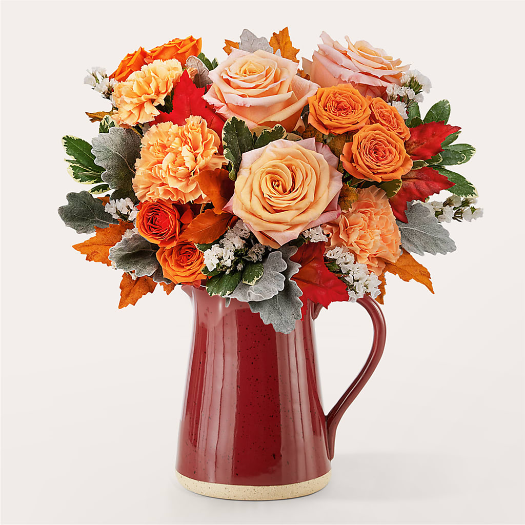 Pumpkin Pie Bouquet – CAMPBELL ROSES & PLANTS LTD CO, Fort Campbell KY