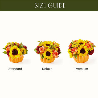 Golden Gourd Pumpkin Bouquet – CAMPBELL ROSES & PLANTS LTD CO, Fort Campbell KY