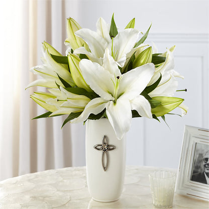 Faithful Blessings Bouquet – CAMPBELL ROSES & PLANTS LTD CO, Fort Campbell KY