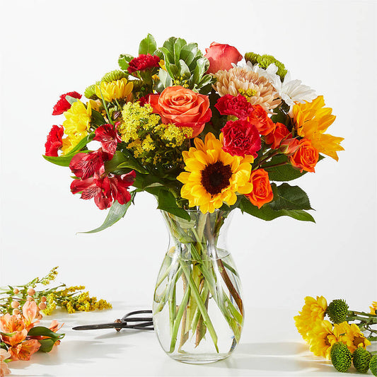 Fall Delight – A Florist Original – CAMPBELL ROSES & PLANTS LTD CO, Fort Campbell KY