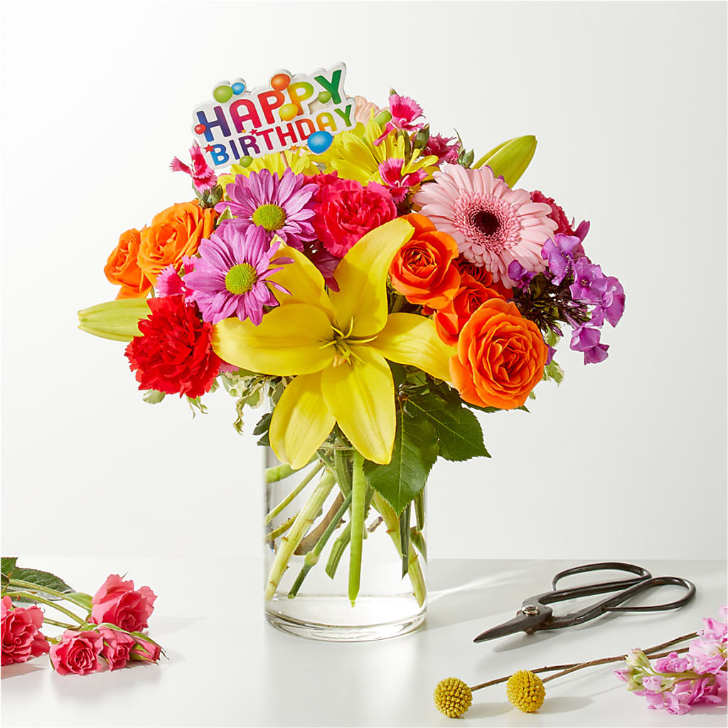 Cue the Confetti - A Florist Original – CAMPBELL ROSES & PLANTS LTD CO, Fort Campbell KY