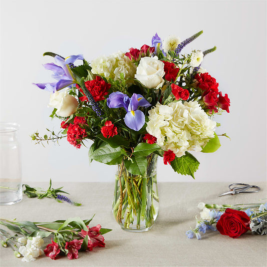 Star Spangled - A Florist Original – CAMPBELL ROSES & PLANTS LTD CO, Fort Campbell KY