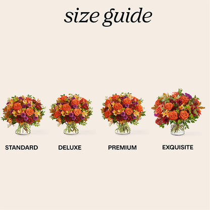 Orange You Glad Bouquet – CAMPBELL ROSES & PLANTS LTD CO, Fort Campbell KY
