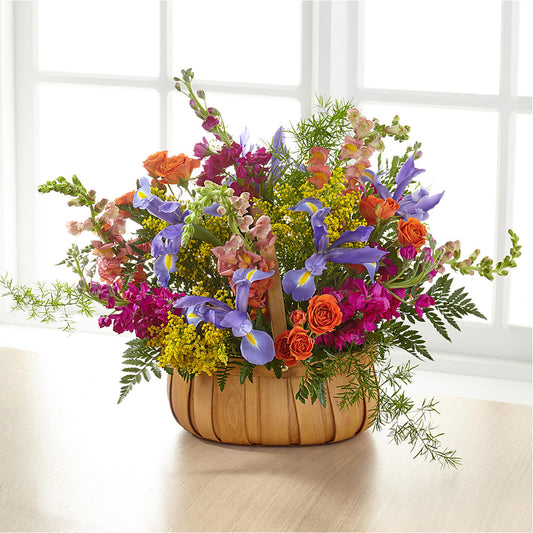 Garden of Life Basket – CAMPBELL ROSES & PLANTS LTD CO, Fort Campbell KY