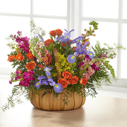 Garden of Life Basket – CAMPBELL ROSES & PLANTS LTD CO, Fort Campbell KY