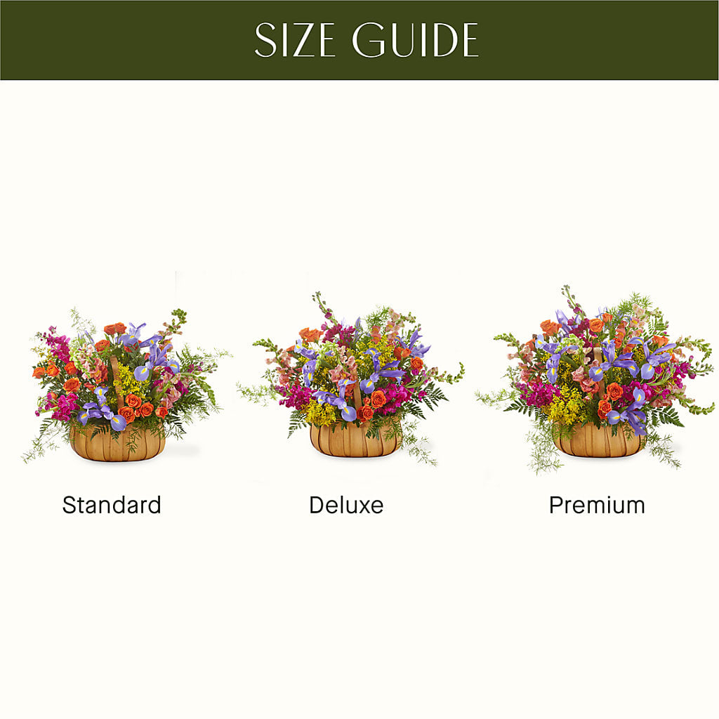 Garden of Life Basket – CAMPBELL ROSES & PLANTS LTD CO, Fort Campbell KY