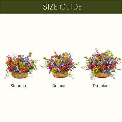 Garden of Life Basket – CAMPBELL ROSES & PLANTS LTD CO, Fort Campbell KY