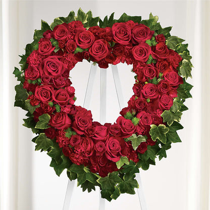 Wholehearted Standing Spray – CAMPBELL ROSES & PLANTS LTD CO, Fort Campbell KY