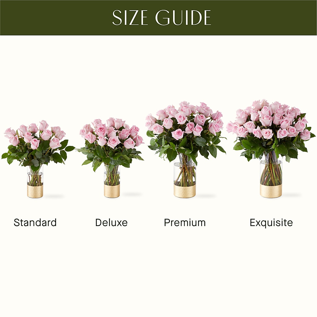 Picture Perfect Pink Rose Bouquet – CAMPBELL ROSES & PLANTS LTD CO, Fort Campbell KY