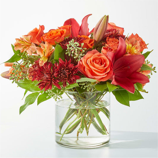 Crimson Leaves Bouquet