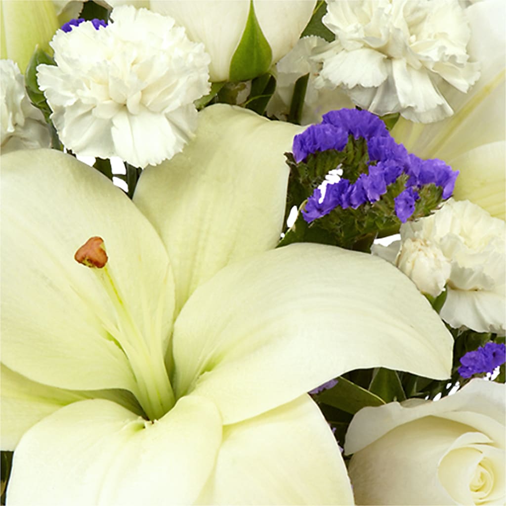 Sapphire Rush Bouquet – CAMPBELL ROSES & PLANTS LTD CO, Fort Campbell KY