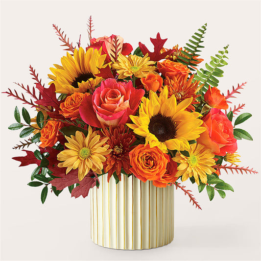 Fall Campfire Bouquet – CAMPBELL ROSES & PLANTS LTD CO, Fort Campbell KY