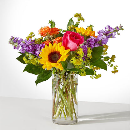 Vibrant Greetings Bouquet – CAMPBELL ROSES & PLANTS LTD CO, Fort Campbell KY