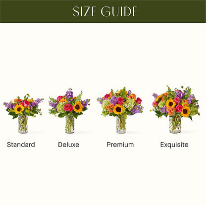 Vibrant Greetings Bouquet – CAMPBELL ROSES & PLANTS LTD CO, Fort Campbell KY