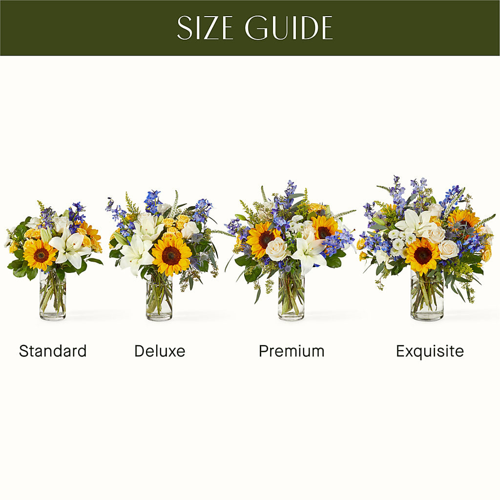 Wonderfully Sunny Bouquet – CAMPBELL ROSES & PLANTS LTD CO, Fort Campbell KY