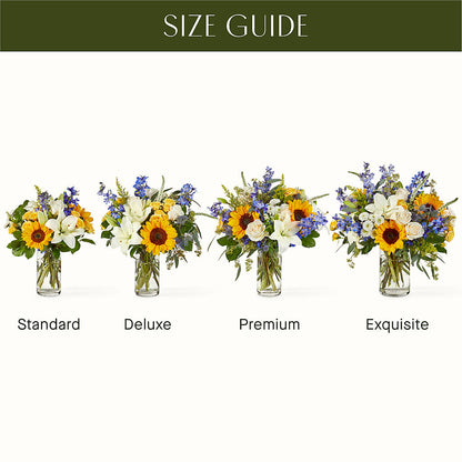 Wonderfully Sunny Bouquet – CAMPBELL ROSES & PLANTS LTD CO, Fort Campbell KY