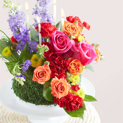 Best Year Yet Floral Cake – CAMPBELL ROSES & PLANTS LTD CO, Fort Campbell KY