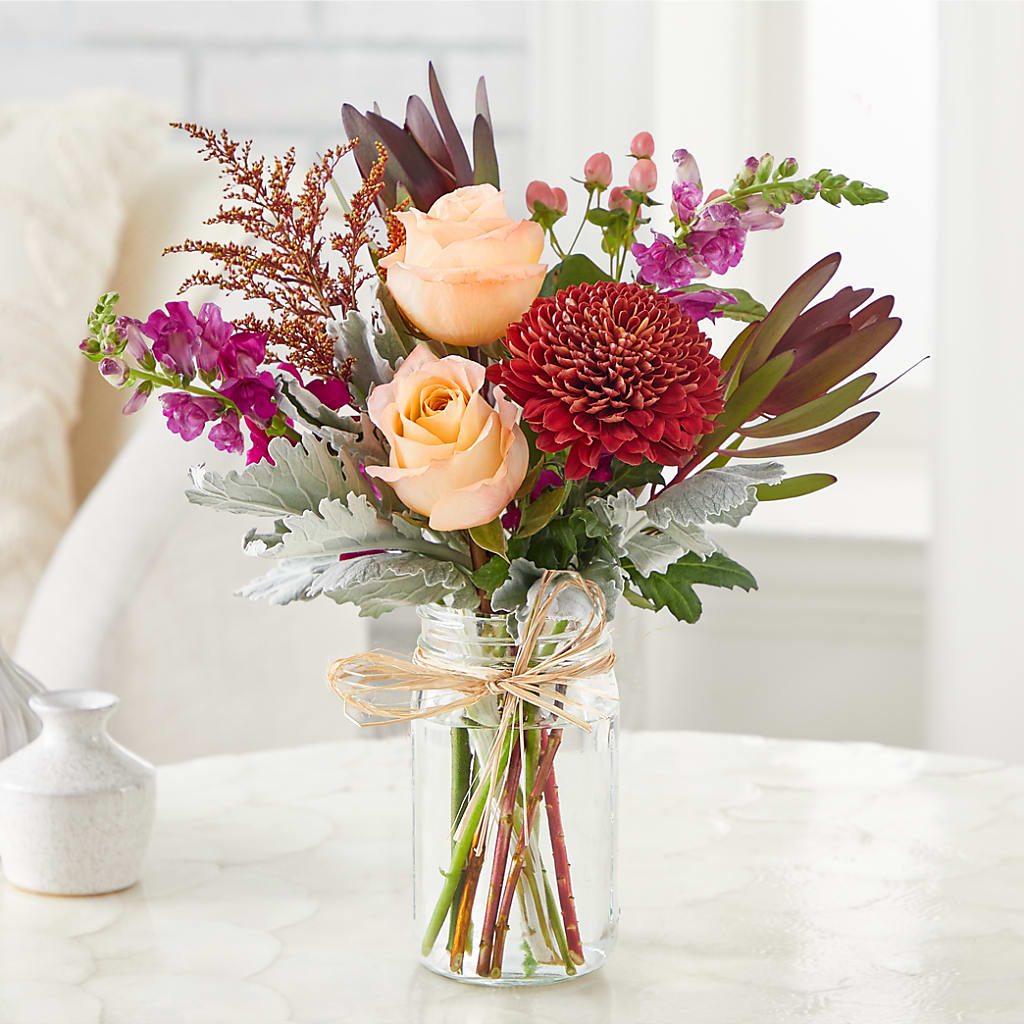 Moody Hues Bouquet – CAMPBELL ROSES & PLANTS LTD CO, Fort Campbell KY