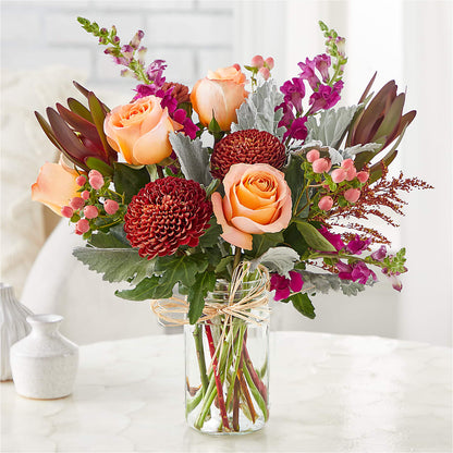 Moody Hues Bouquet – CAMPBELL ROSES & PLANTS LTD CO, Fort Campbell KY