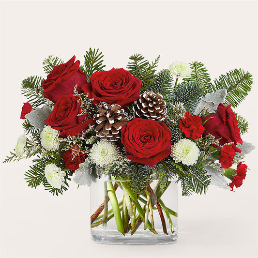 Yule Cheer Bouquet – CAMPBELL ROSES & PLANTS LTD CO, Fort Campbell KY
