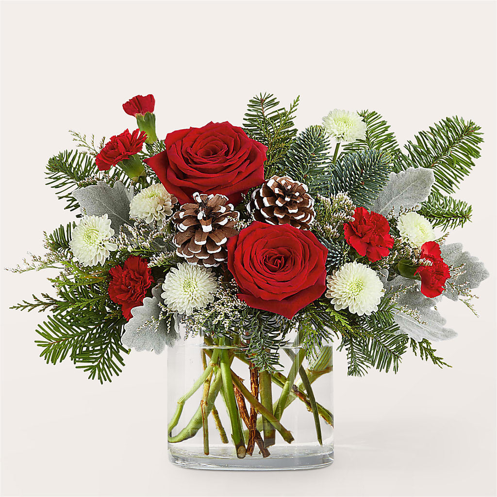 Yule Cheer Bouquet – CAMPBELL ROSES & PLANTS LTD CO, Fort Campbell KY