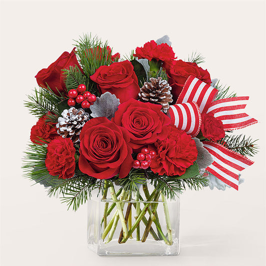 Baking Spirits Bright Bouquet – CAMPBELL ROSES & PLANTS LTD CO, Fort Campbell KY